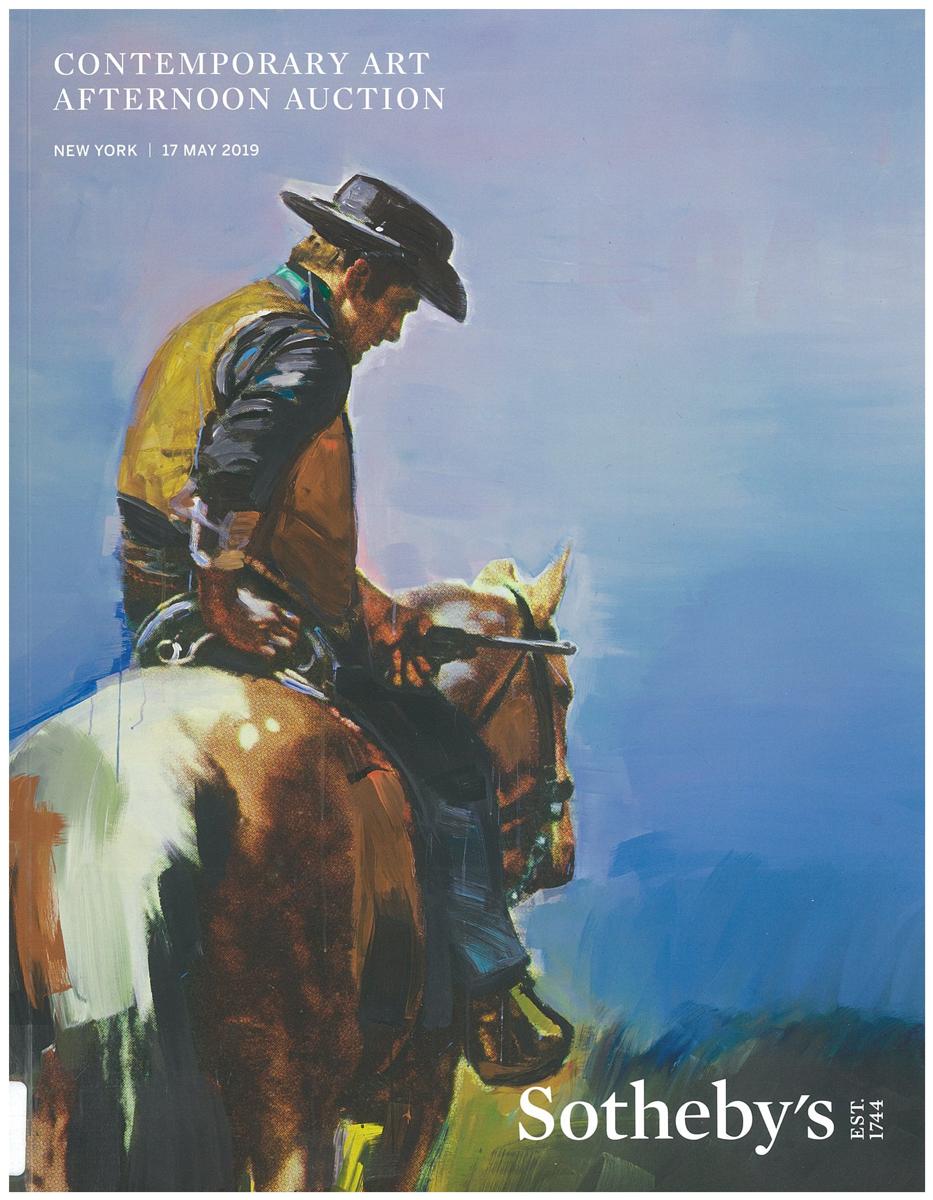 Contemporary art afternoon auction : auction in New York, 17 May 2019 / Sotheby's cover