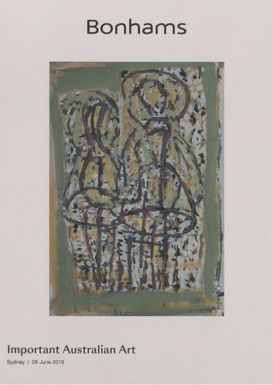 Important Australian art : Wednesday 26 June 2019 / Bonhams 1793 Ltd cover