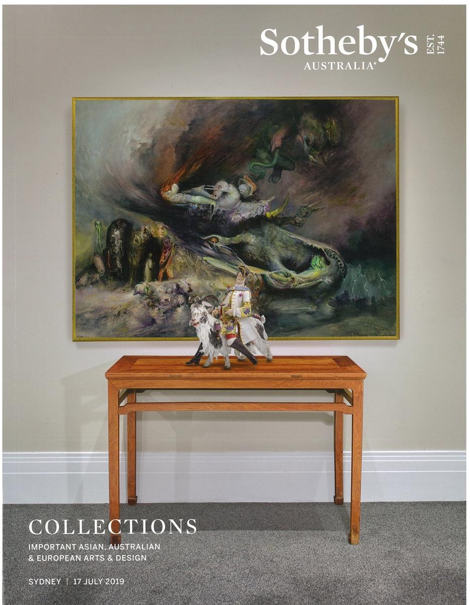 Collections : important Asian, Australian and European arts & design : auction in Sydney, 17 July 2019 / Sotheby's Australia cover