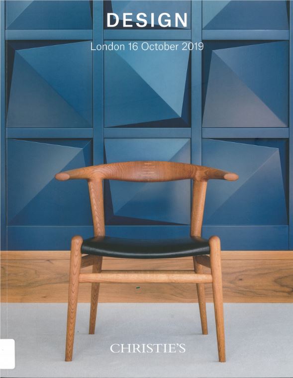 Design : auction, Wednesday 16 October 2019 / Christie's cover