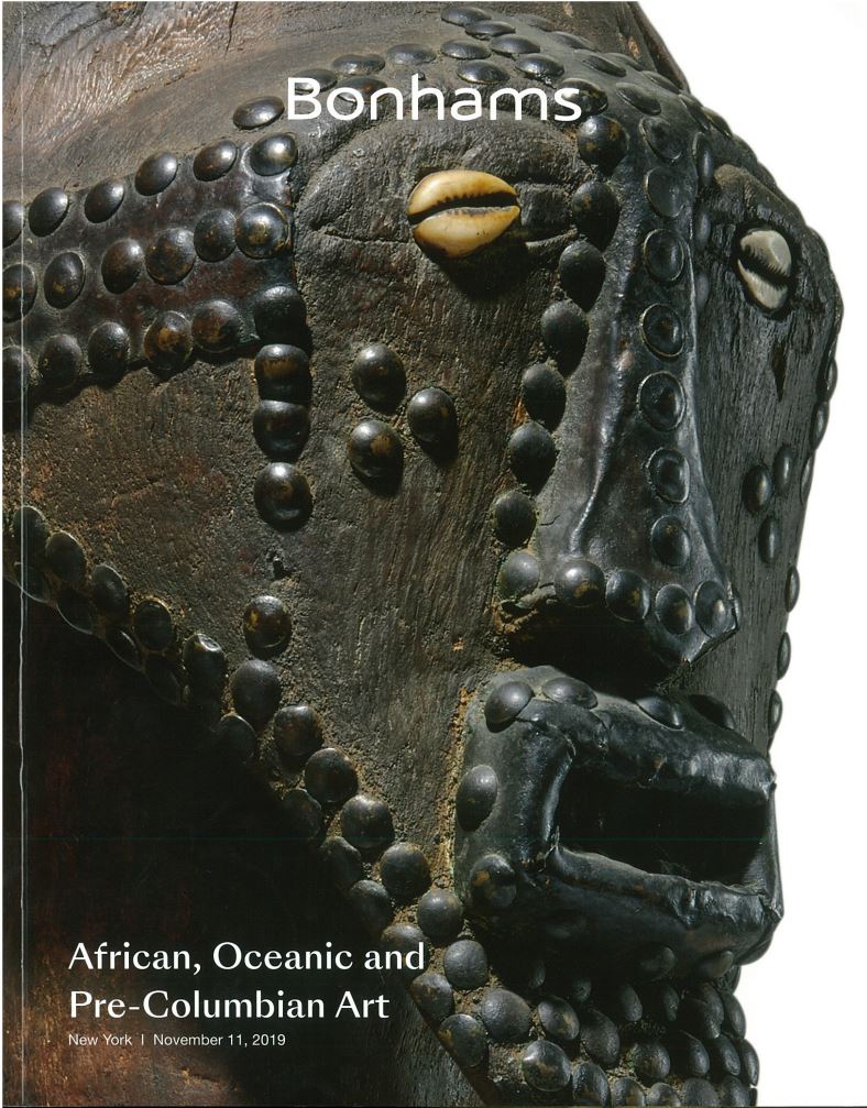African, Oceanic and Pre-Columbian art : New York, Monday November 11, 2019 / Bonhams cover