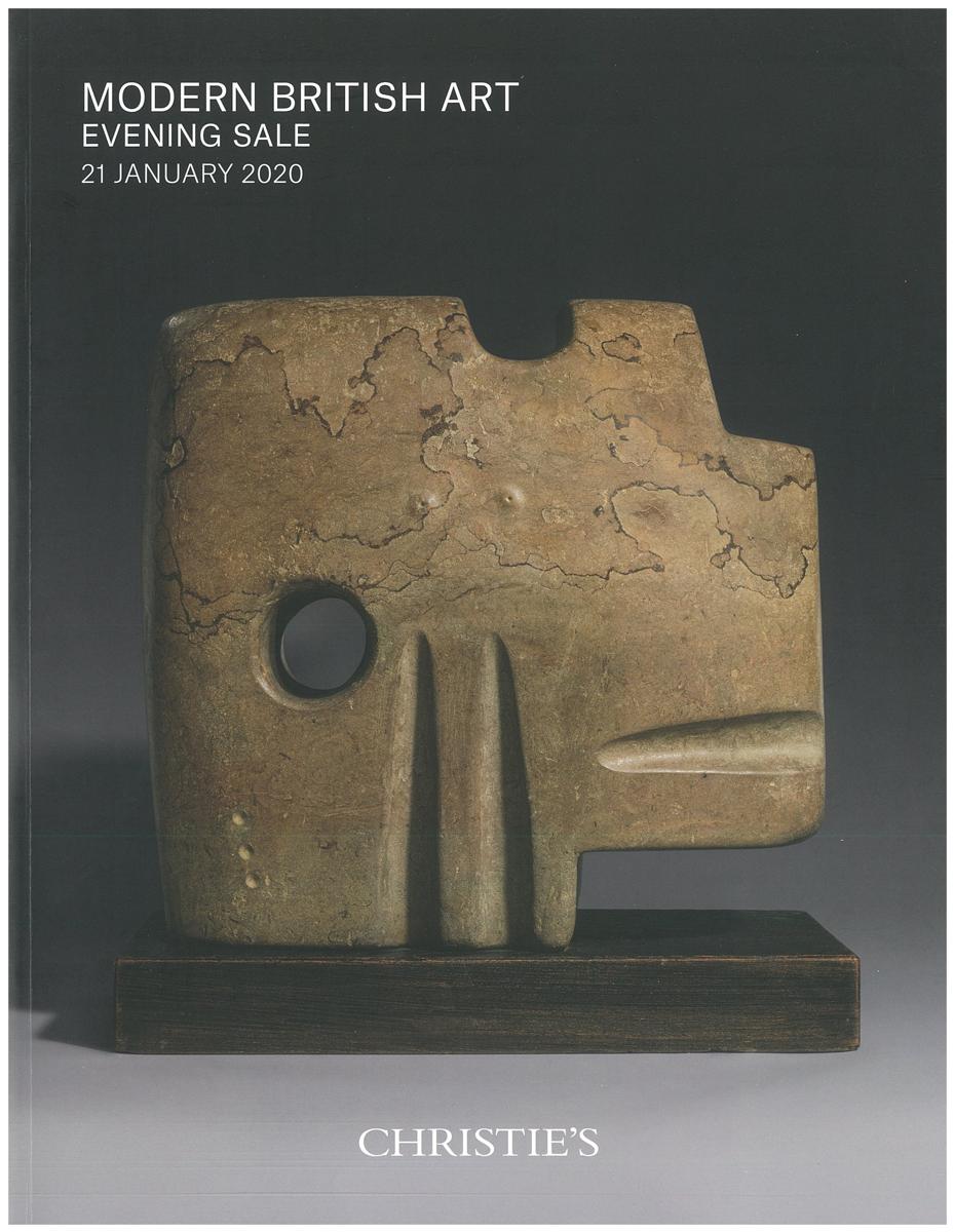 Modern British art : evening sale, Tuesday 21 January 2020 / Christie's cover