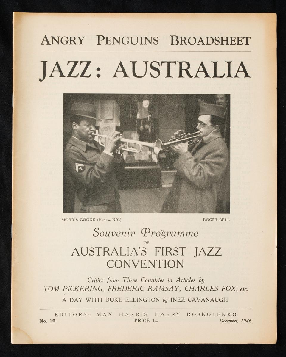 Angry Penguins Broadsheet cover