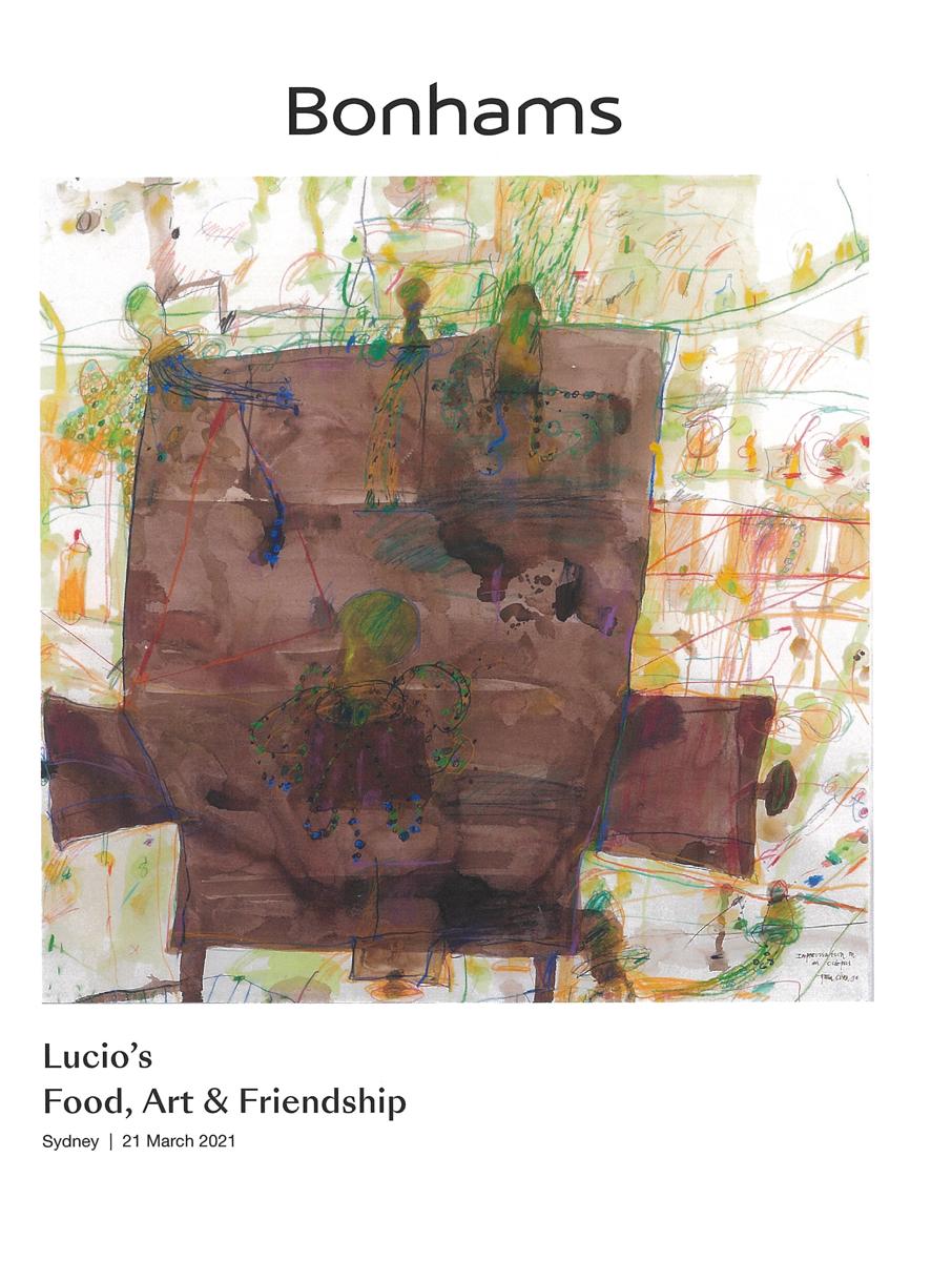 Lucio's food, art & friendship : Sydney, 21 March 2012 / Bonhams cover