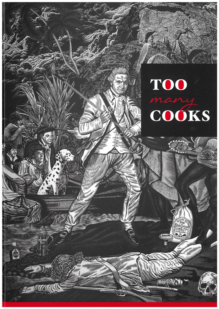 Too many cooks / essays by Julie Gough, Greg Lehman, Ian McLean ; exhibition curated by Greg Lehman and Rachael Rose cover