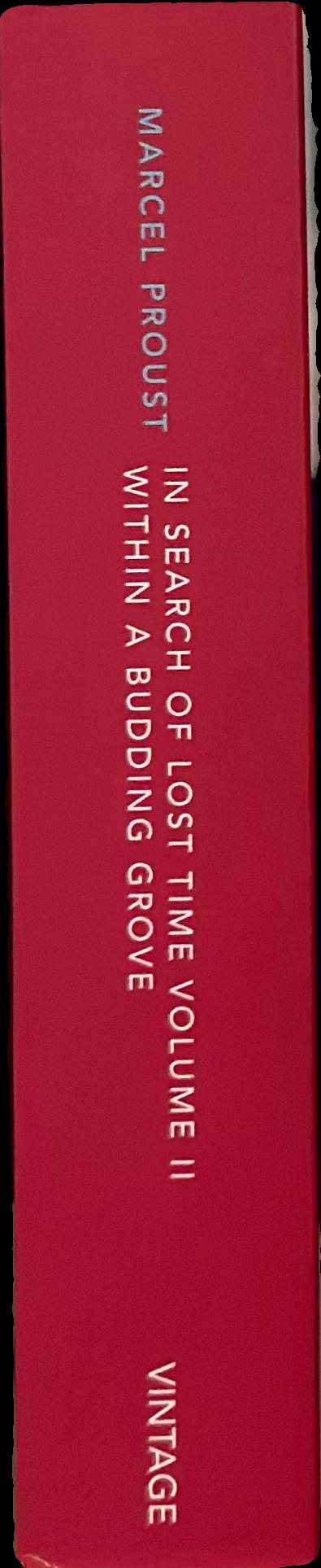 In search of lost time : II : within a budding grove / Marcel Proust : translated by C.K. Scott Moncrieff & Terence Kilmartin ; revised by D.J. Enright spine