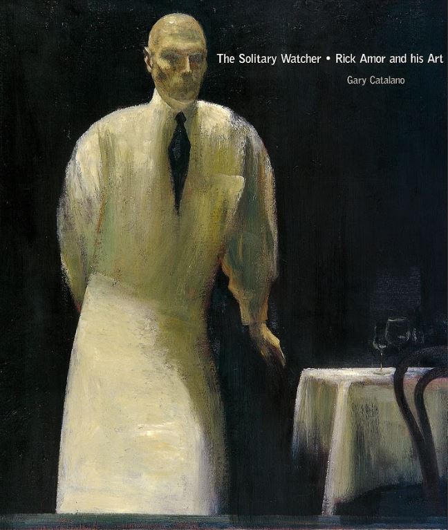 The solitary watcher : Rick Amor and his art cover