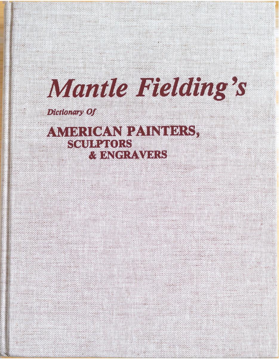 Dictionary of American Painters, Sculptors and Engravers cover
