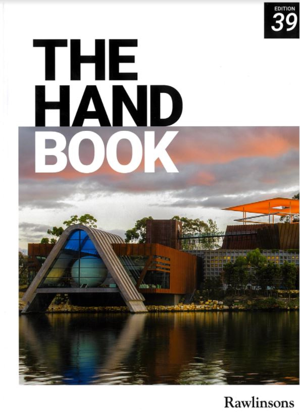 Rawlinsons Australian construction handbook 2021 cover