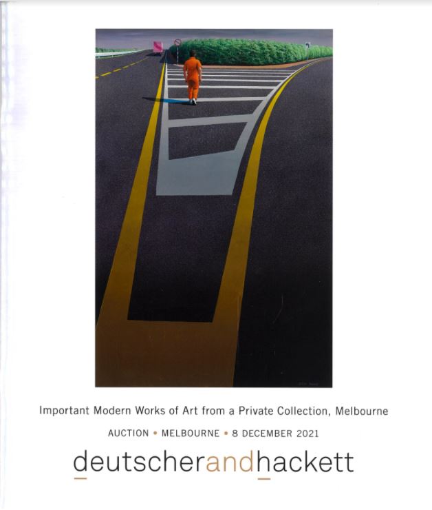 Two important private collections : modern/traditional : important modern works of art from a private collection, Melbourne : lots 1-8 / Deutscher and Hackett cover