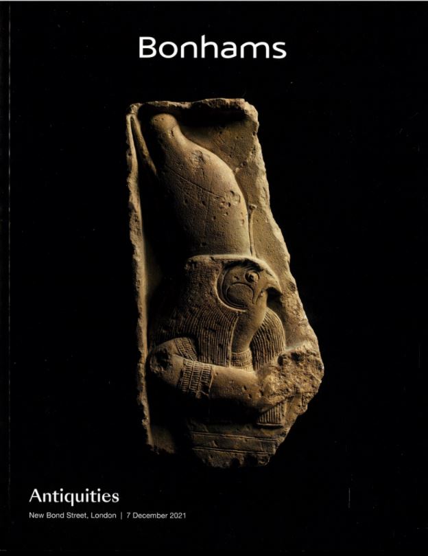 Antiquities : Tuesday 7 December 2021 / Bonhams 1793 Limited cover