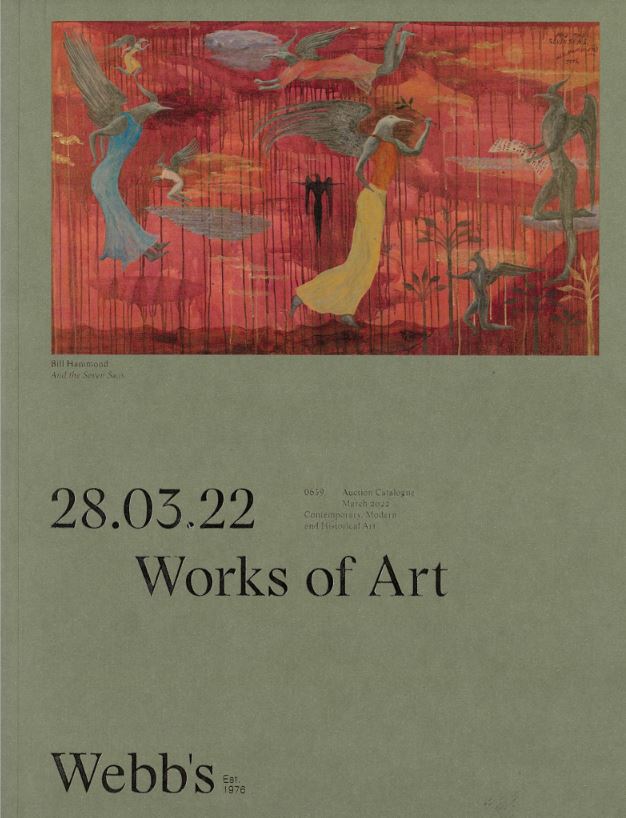 28.03.22 Works of art : 0639 auction catalogue March 2022 / Webb's cover