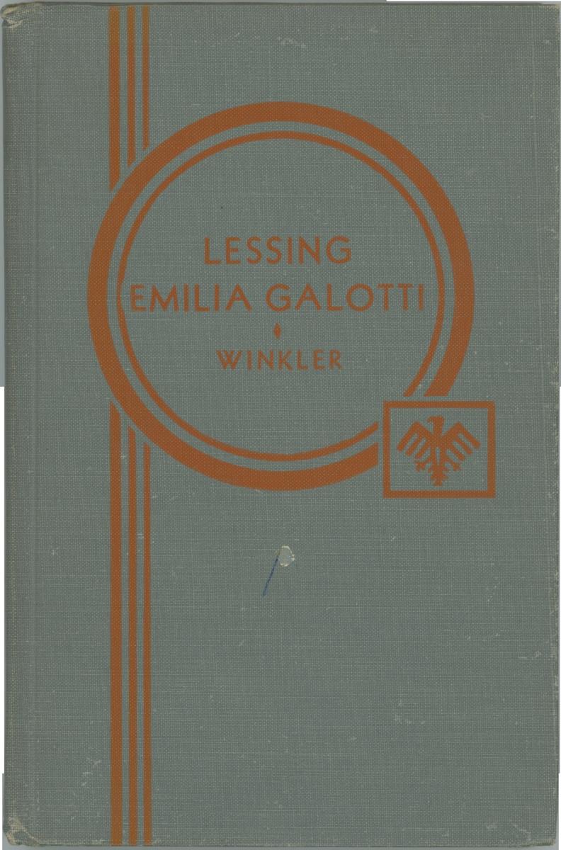 Lessing's Emilia Galotty cover