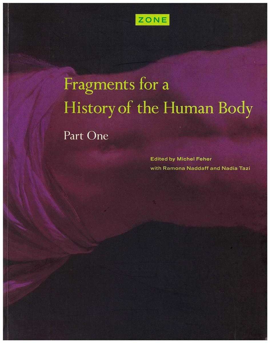 Fragments for a history of the human body : part one cover