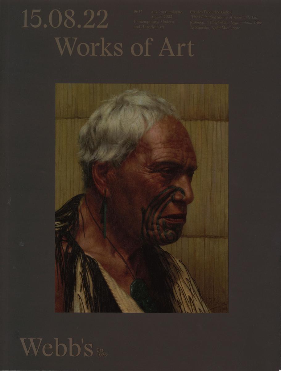 15.08.22 Works of art / Webb's cover