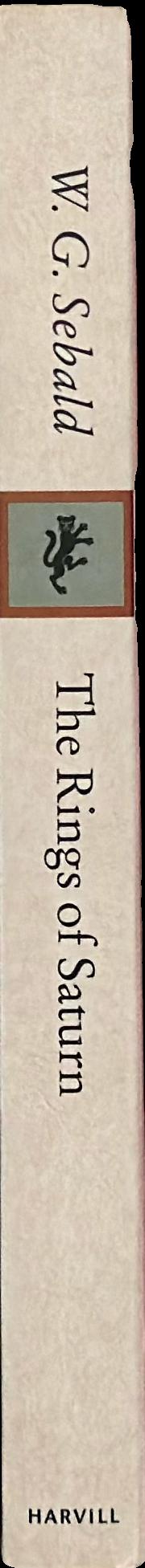 The rings of Saturn / W. G. Sebald ; translated by Michael Hulse spine