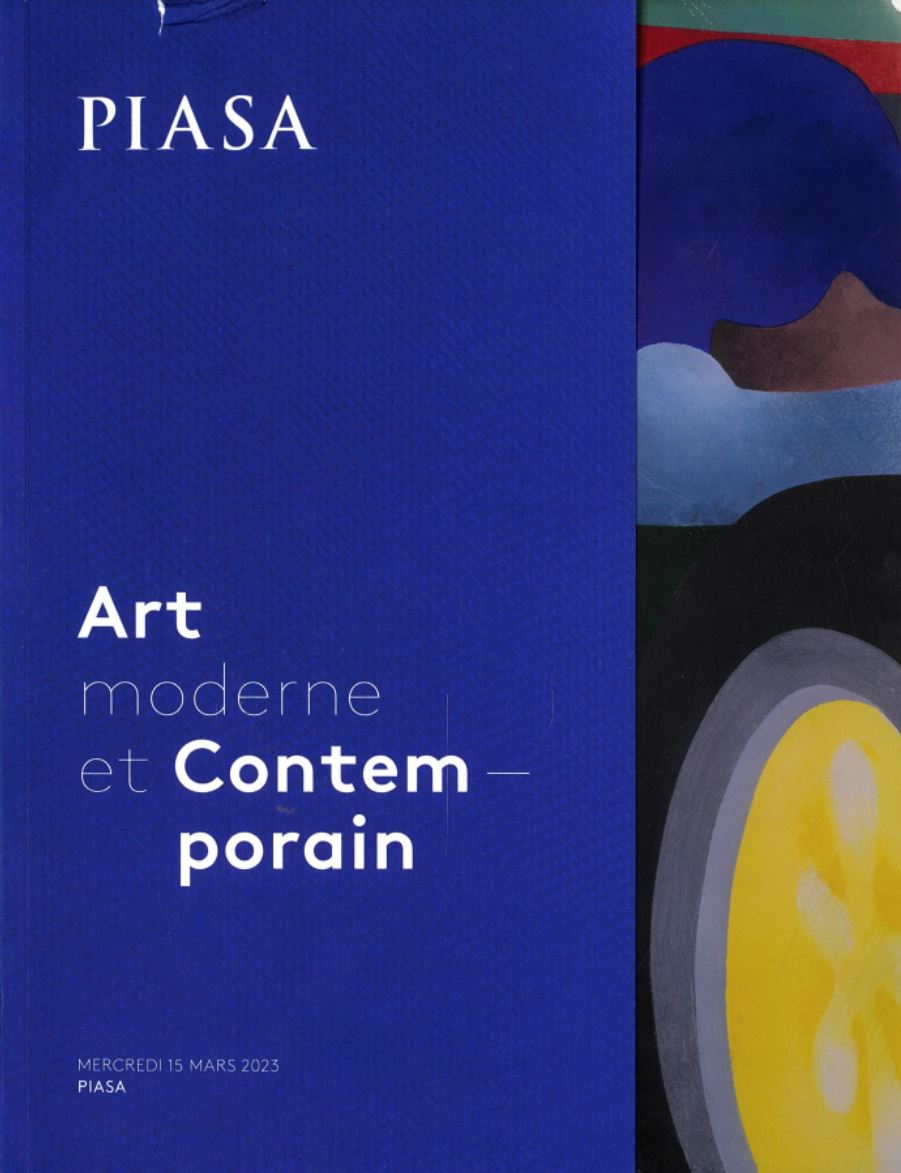 Art moderne et contemporain : vente Mercredi 15 mars 2023 / PIASA cover