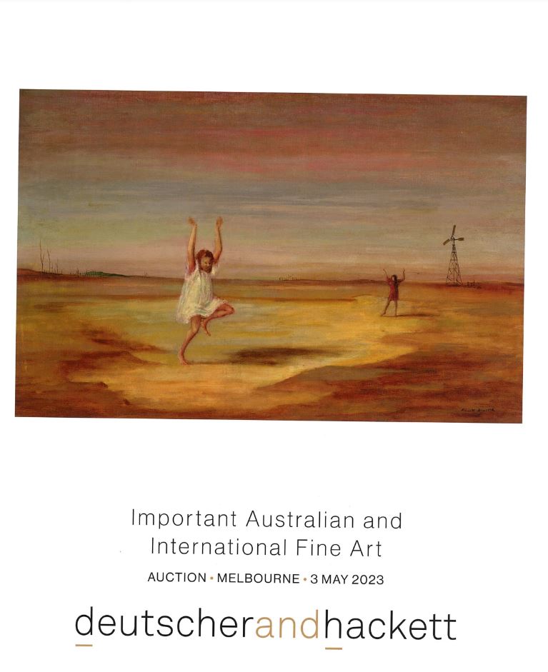 Important Australian and international fine art : lots 1-91 : auction, Melbourne 3 May 2023 / Deutscher and Hackett cover