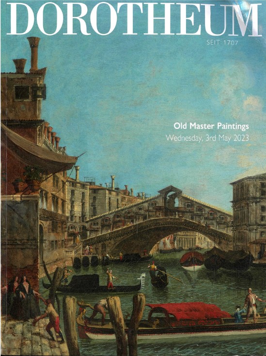 Old master paintings : Wednesday, 3rd May 2023 / Dorotheum cover