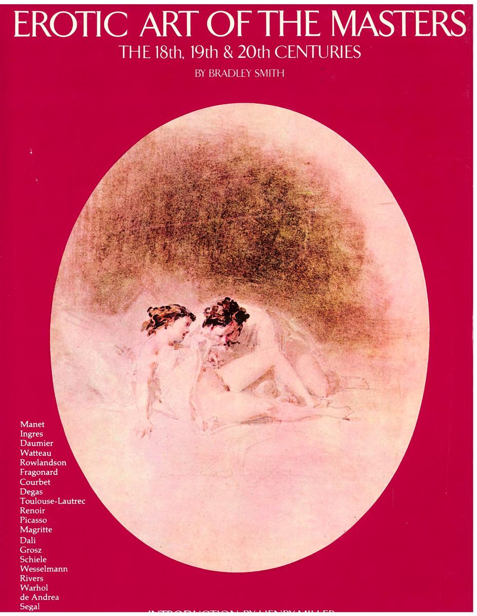 Erotic art of the masters / Bradley Smith cover