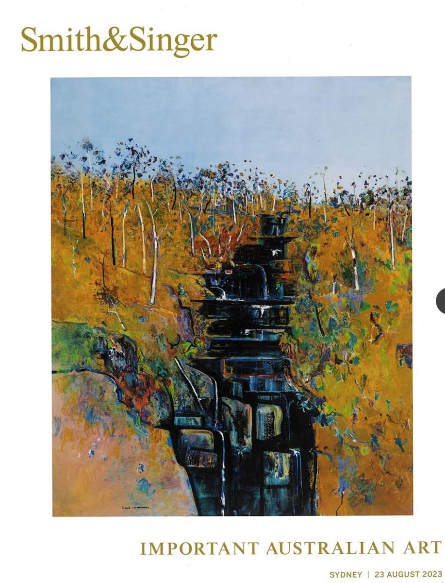 Important Australian Art, Sydney, 23 August 2023 / Smith & Singer cover