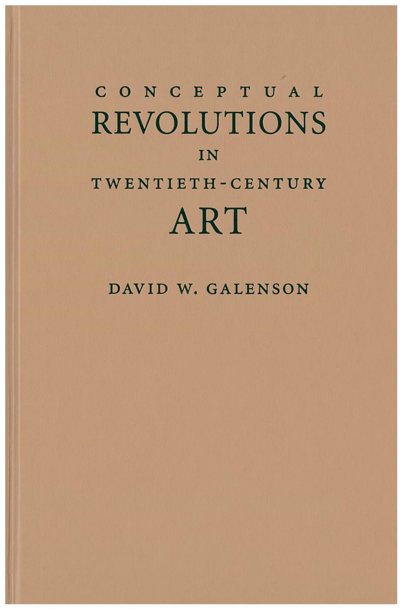 Conceptual revolutions in twentieth-century art cover
