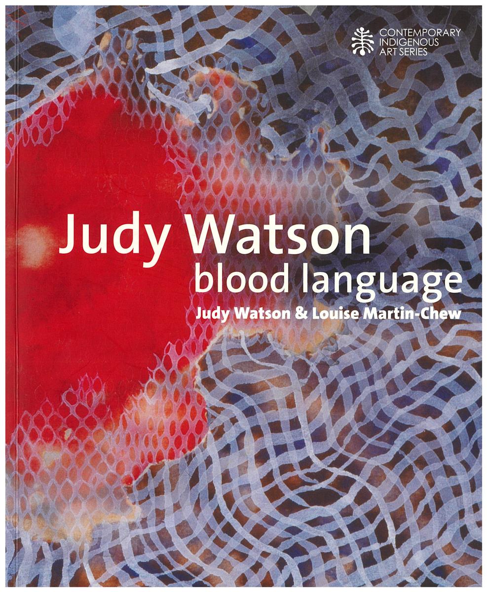 Judy Watson : blood language cover