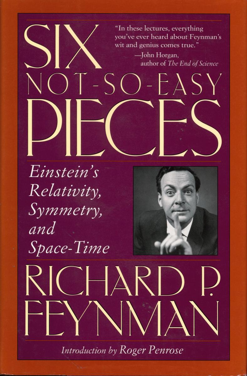Six not-so-easy pieces : lectures on symmetry, relativity and space-time cover