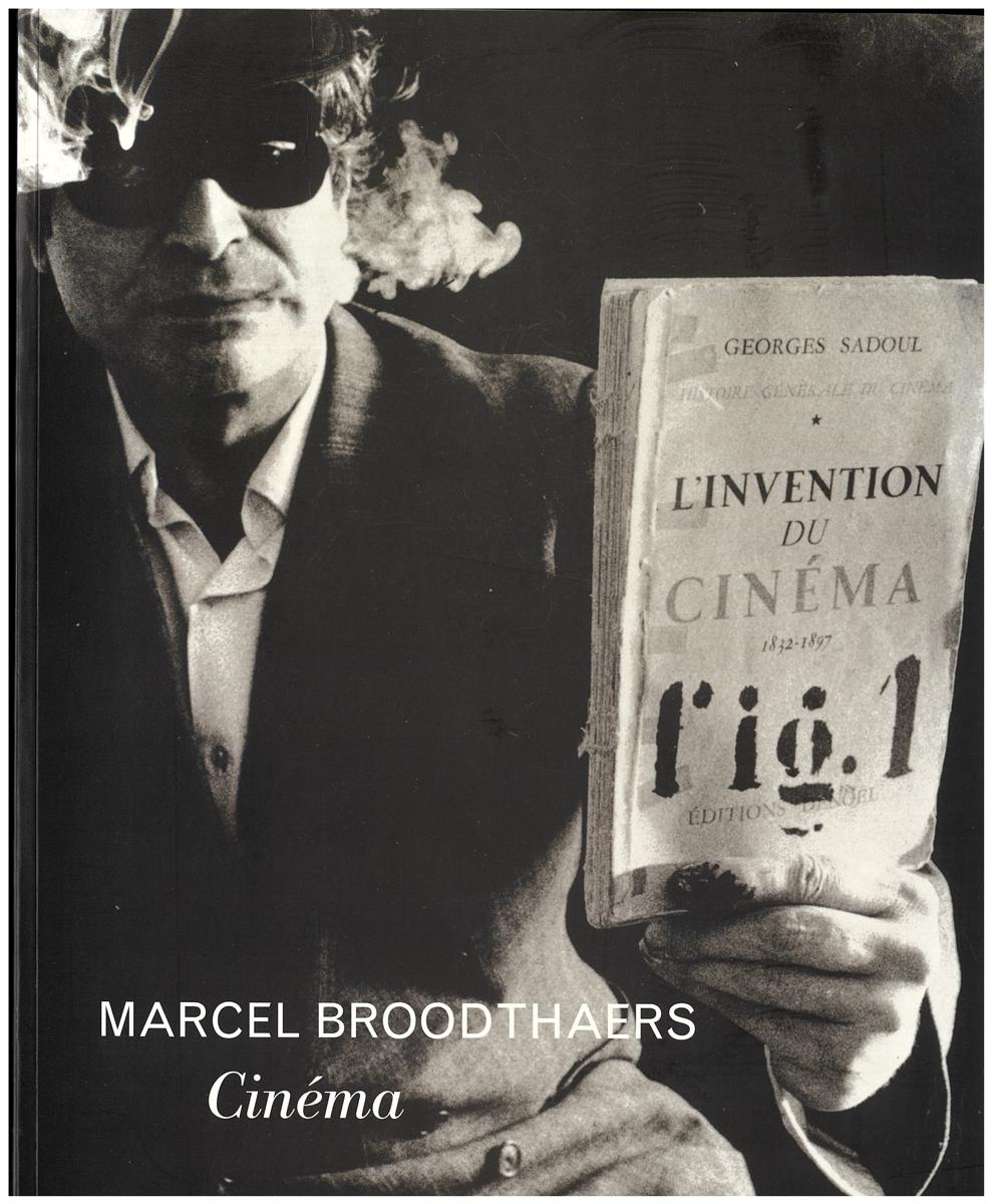 Marcel Broodthaers : cinema cover