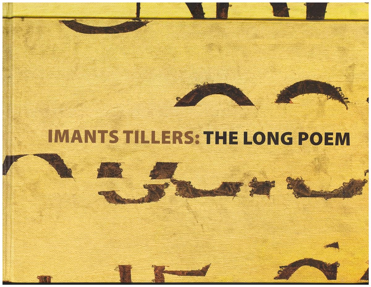Imants Tillers : the long poem cover
