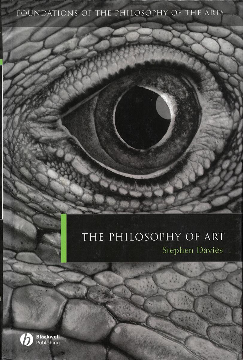 The philosophy of art cover