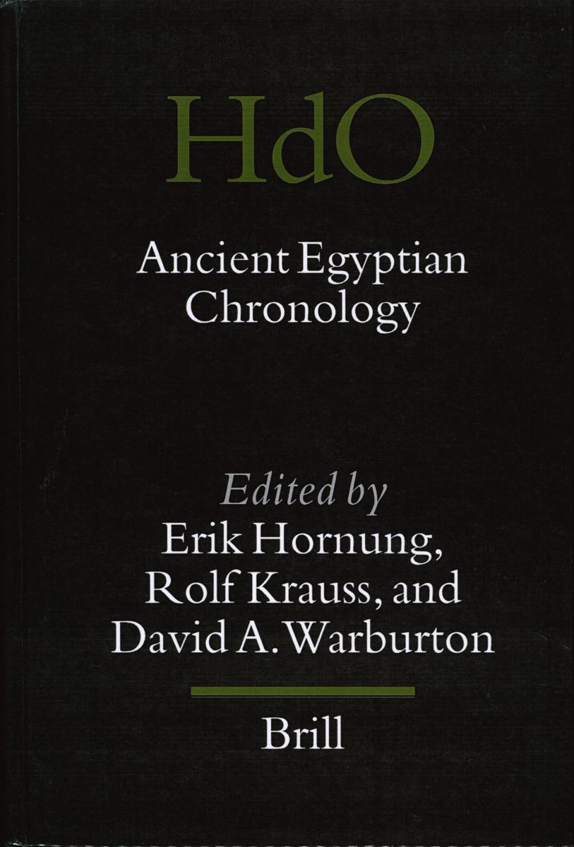 Ancient Egyptian chronology cover