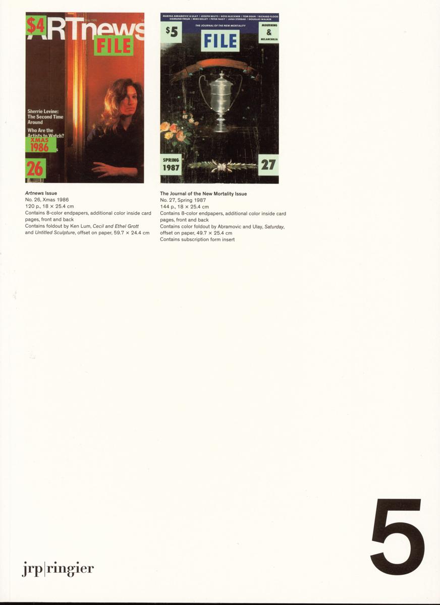 FILE megazine's complete reprint : volume 5 of 6 cover