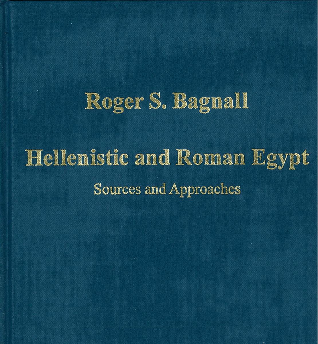 Hellenistic and Roman Egypt : sources and approaches cover