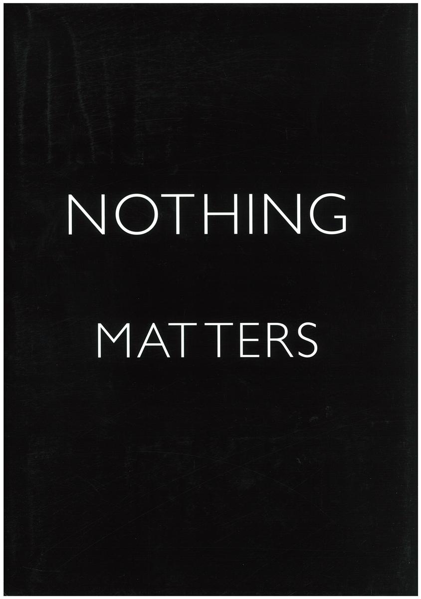 Nothing matters cover