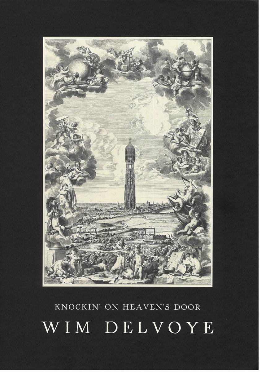 Wim Delvoye : knockin' on heaven's door cover