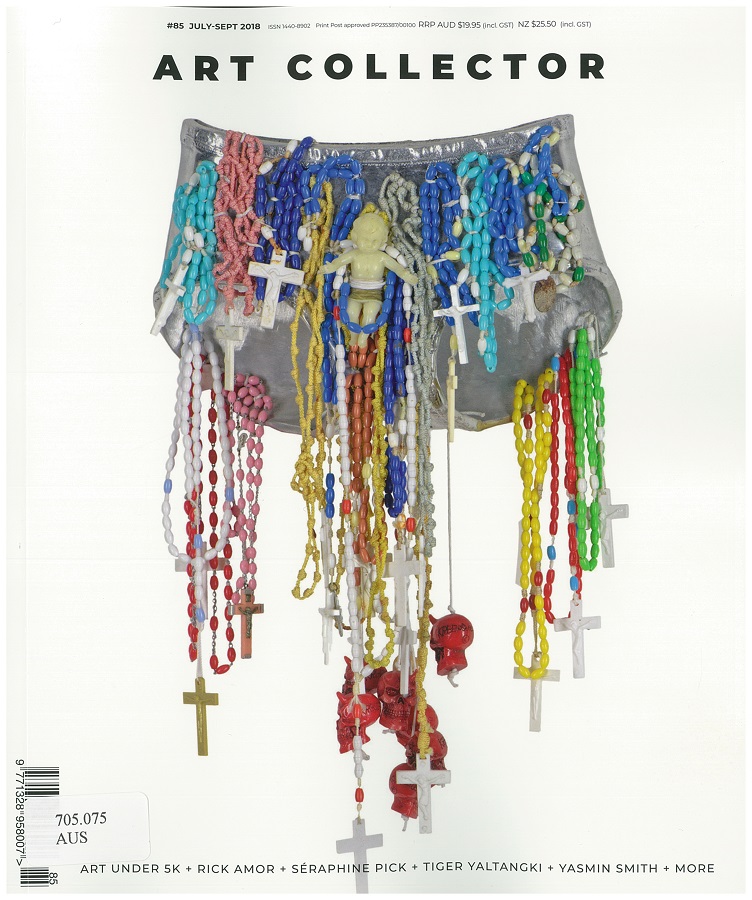 Australian art collector cover