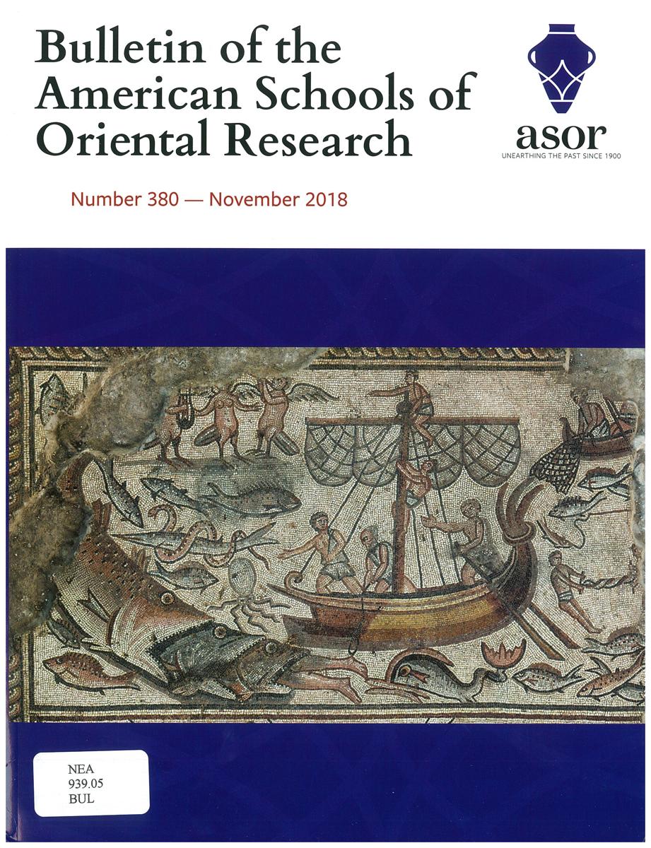 Bulletin of the American Schools of Oriental Research cover