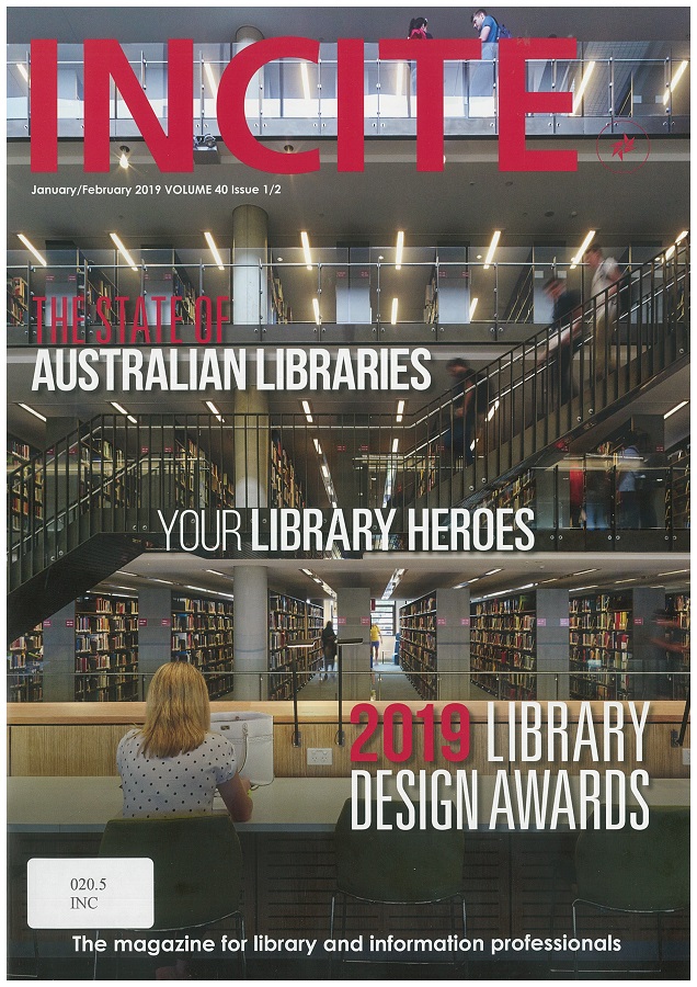 Incite : the magazine of the Australian Library and Information Association cover