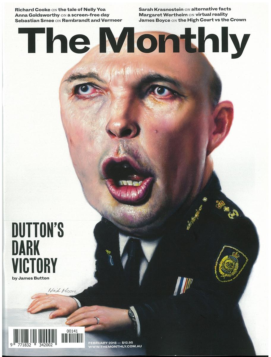 The monthly cover