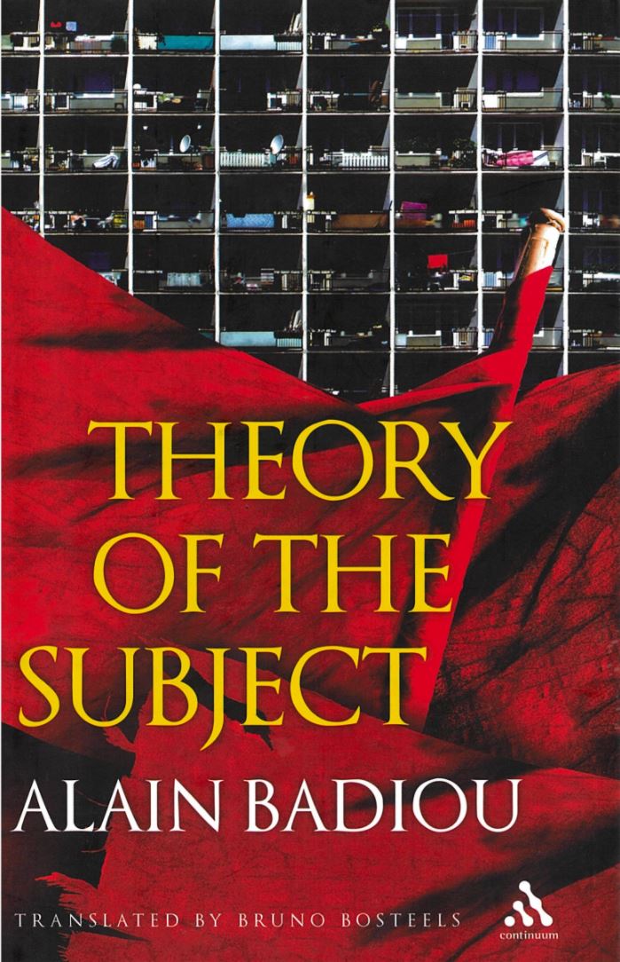 Theory of the subject cover