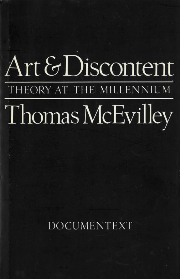 Art and discontent : theory at the Millennium cover
