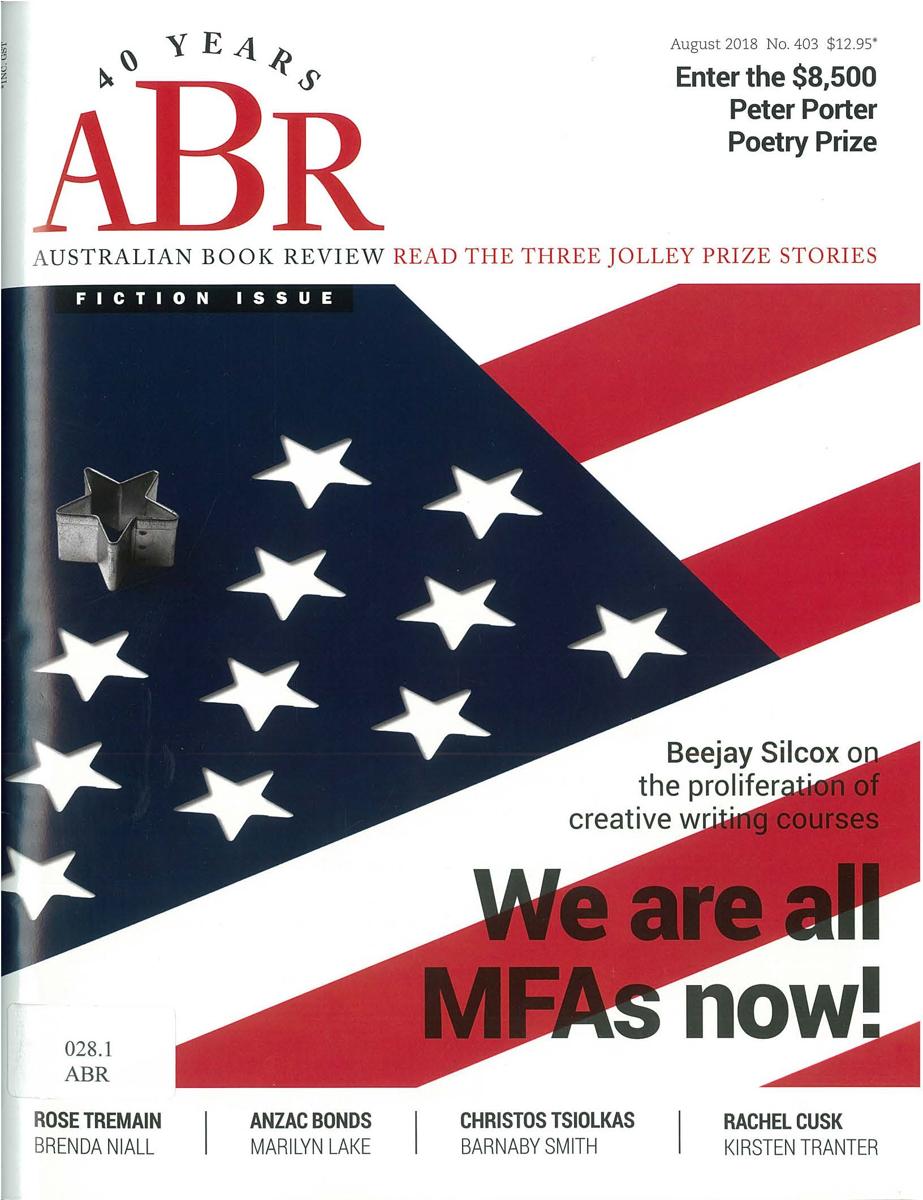 Australian book review cover