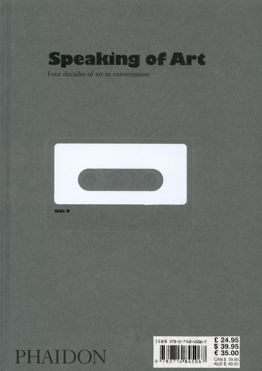 Speaking of art : four decades of art in conversation cover