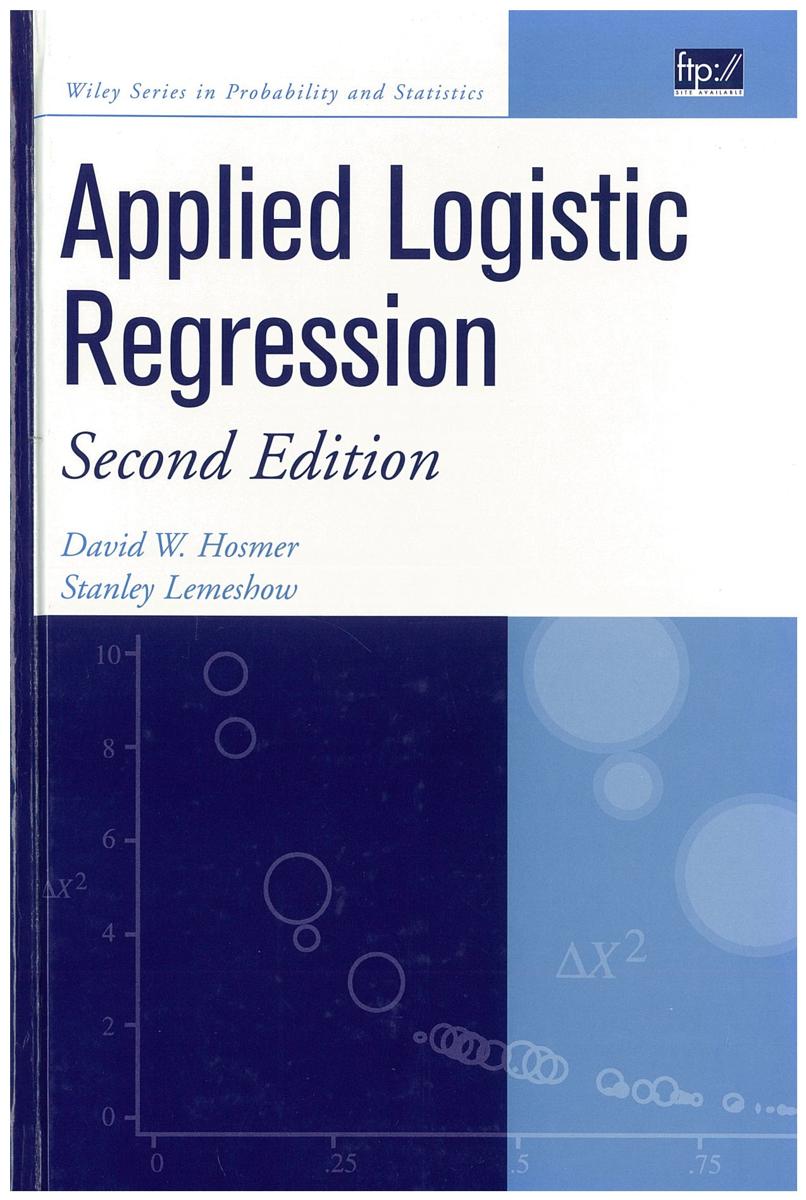 Applied logistic regression cover