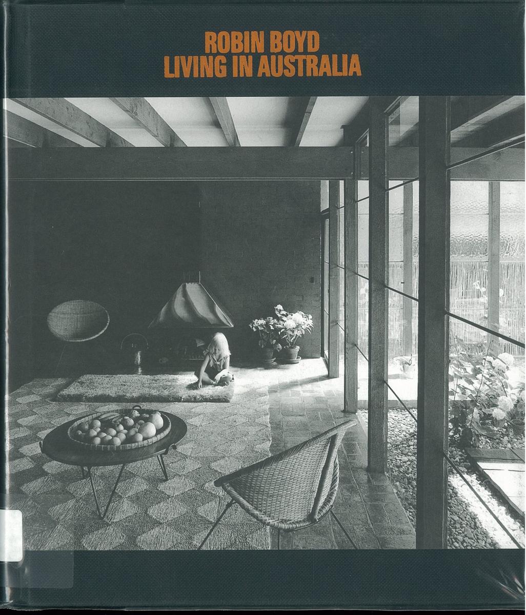 Living in Australia / Robin Boyd cover