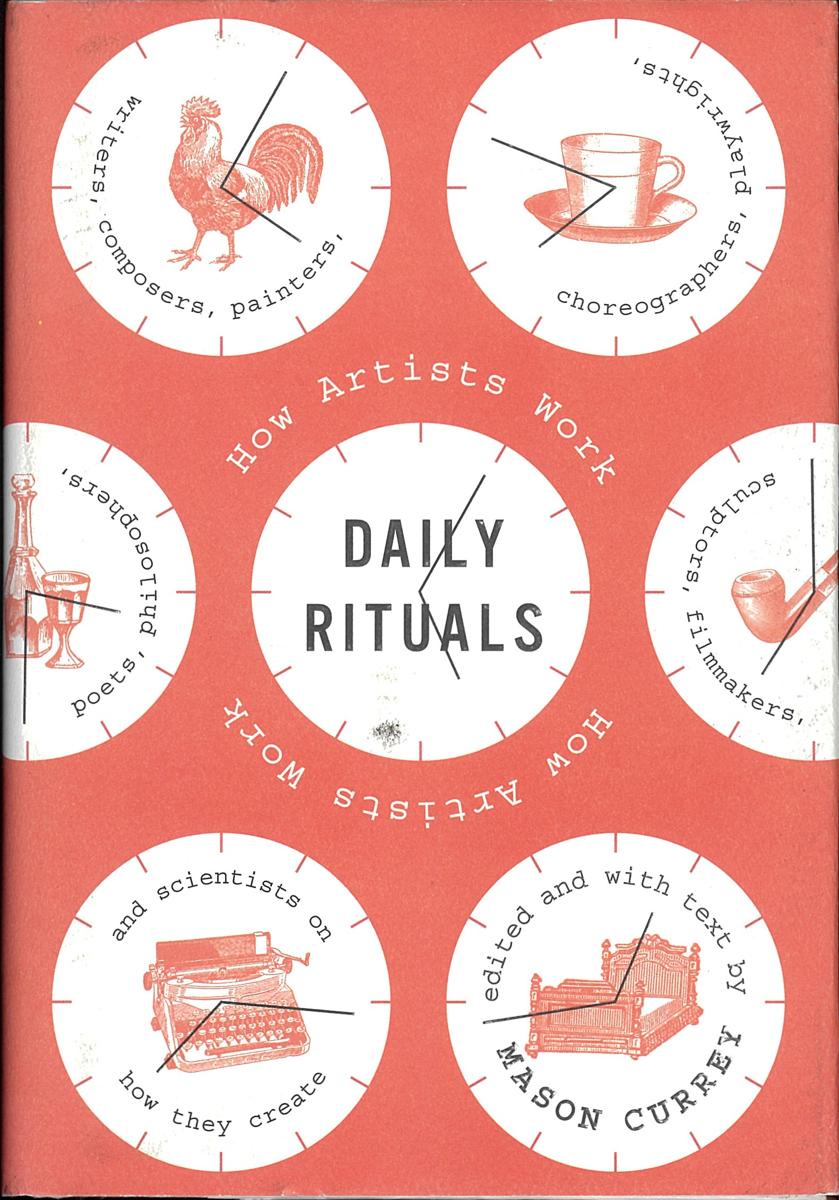 Daily rituals : how artists work cover
