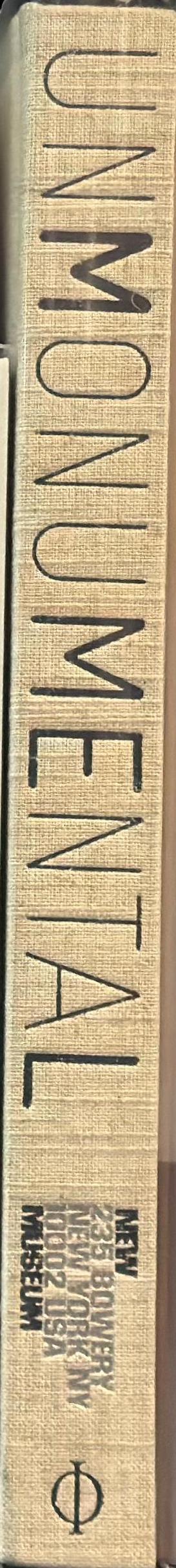 Unmonumental : the object in the 21st century spine