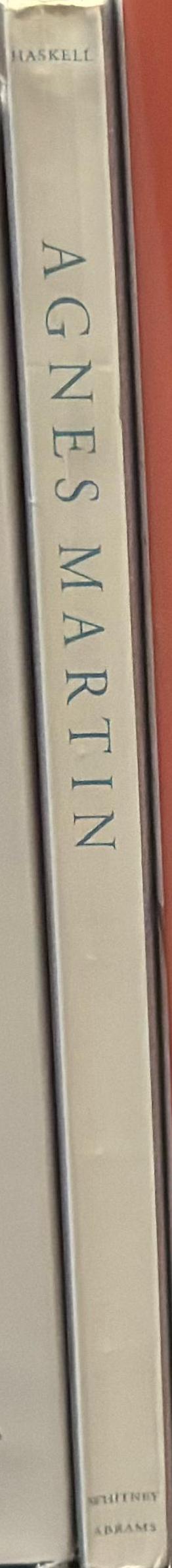 Agnes Martin spine