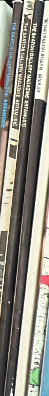 Art & music : the Saatchi Gallery magazine spine